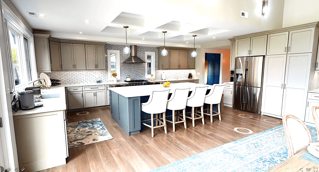 a custom kitchen remodeling project (before and after)